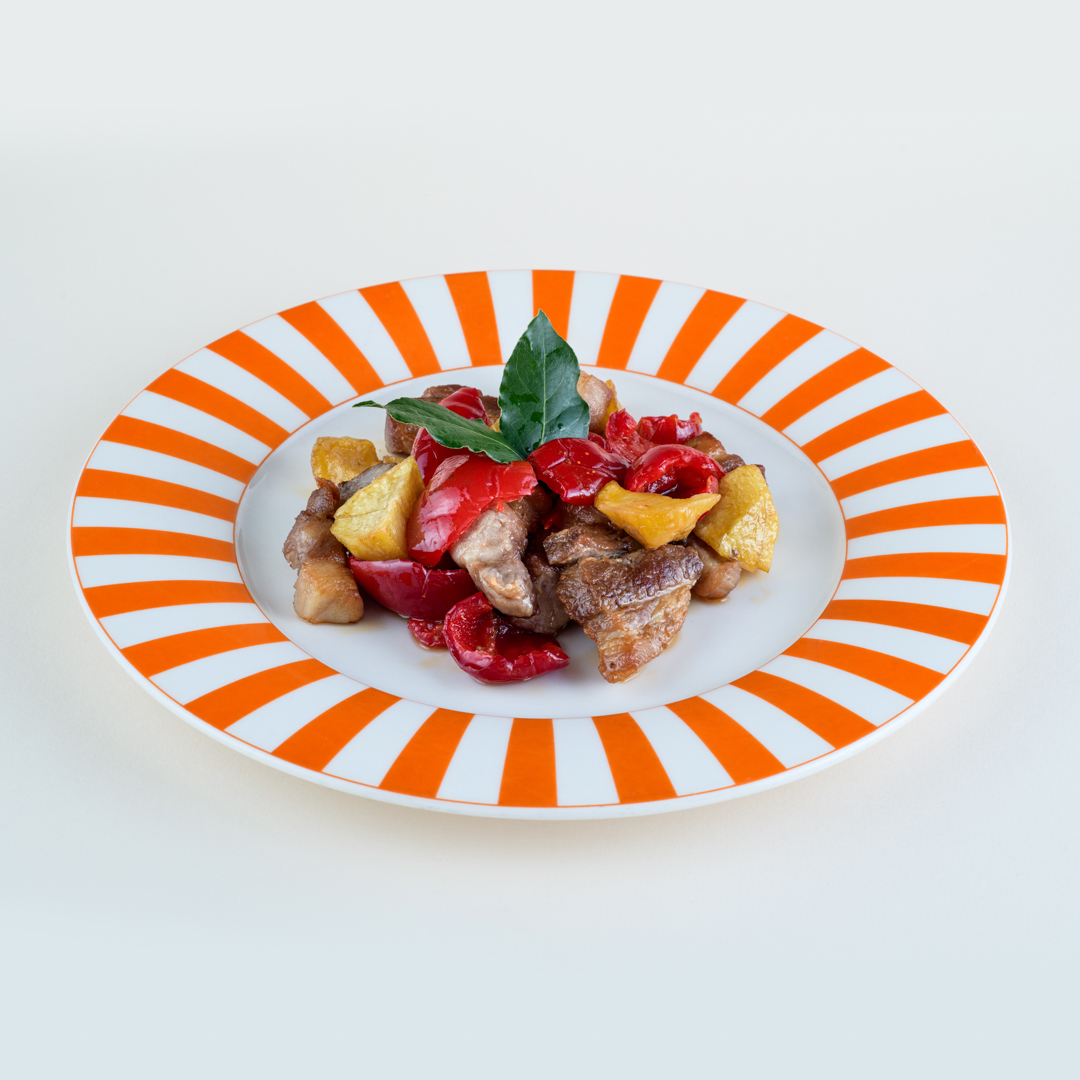 sfriuonzolo con patate e papaccelle